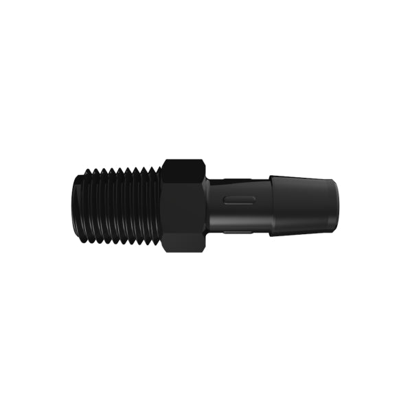 3/8” x 1/4” Black Threaded Adapter