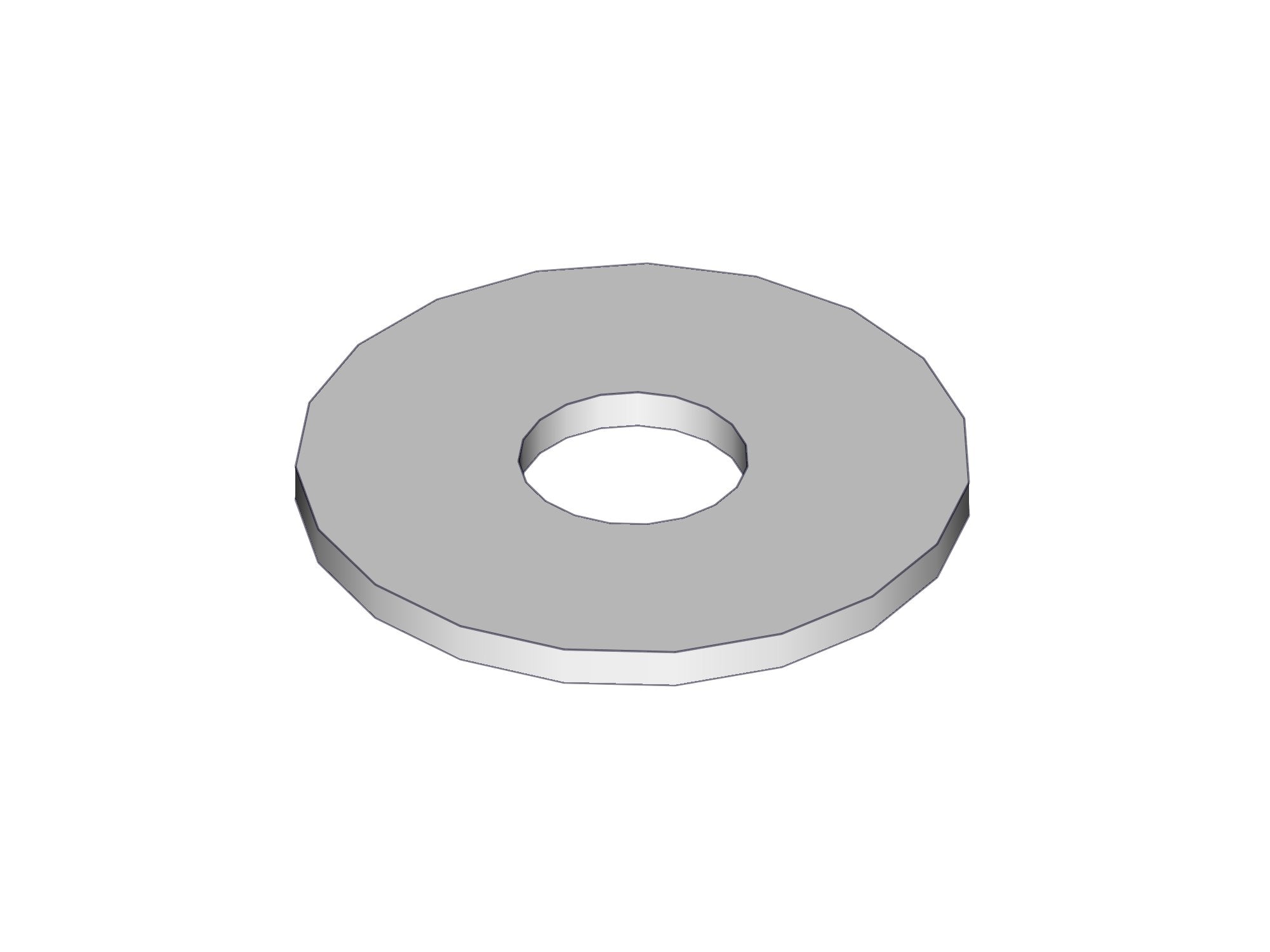 Fender washer FZB - ø16