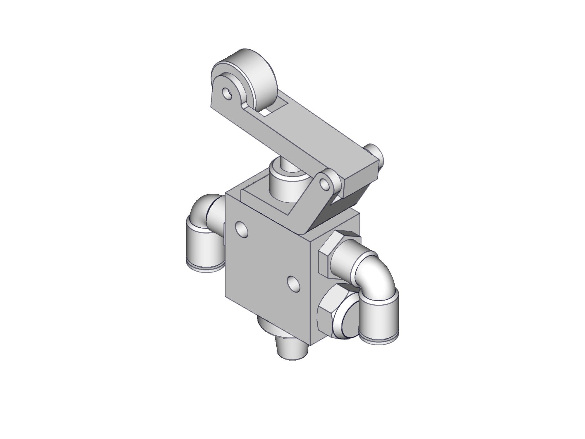 Lower door safety valve cpl.